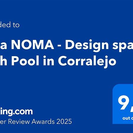 Villa Noma - Design Space With Pool In Corralejo Bagian luar foto